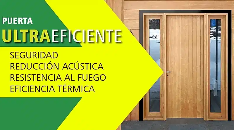 PUERTA ULTRAEFICIENTE SEGURIDAD A TU SERVICIO